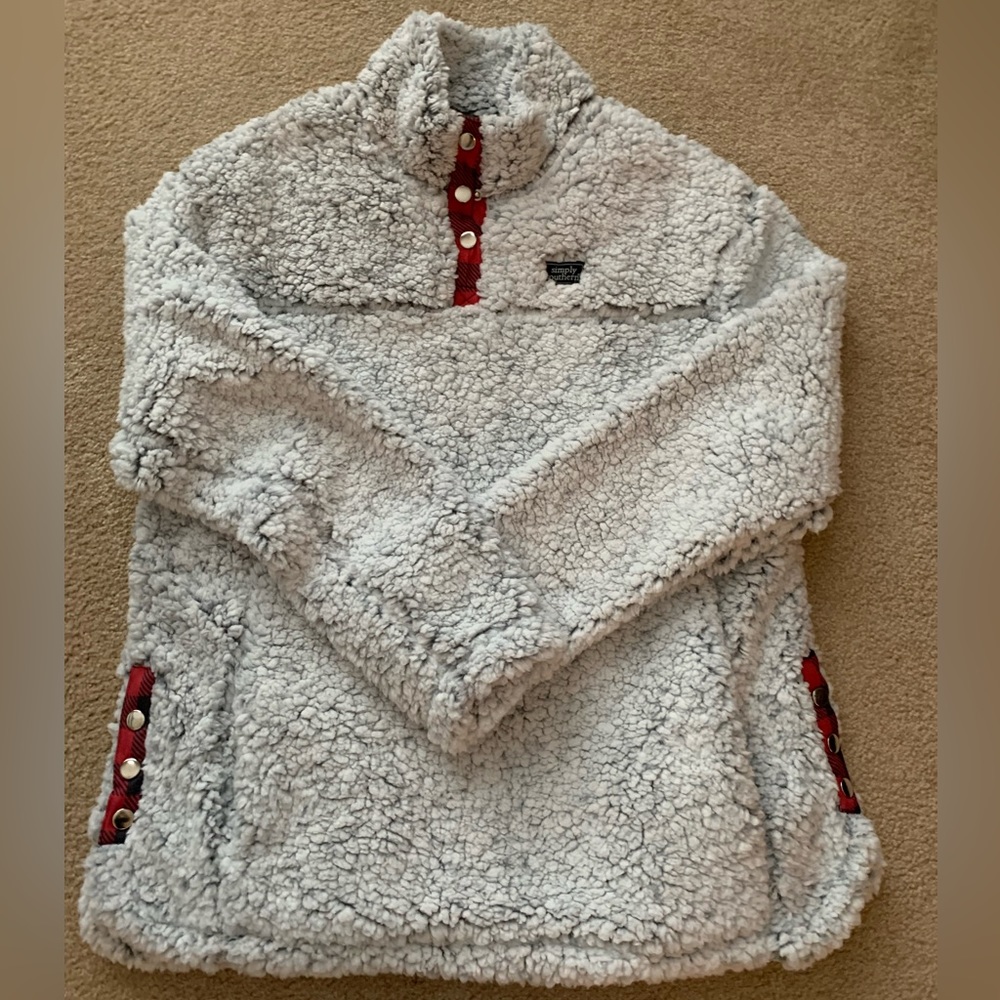 NWOT, Simply Southern Sherpa Top, Size Medium